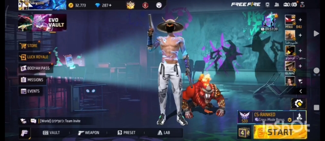  اکانت فری فایر شاخ