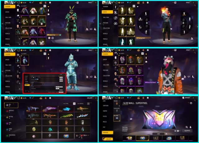 اکانت‌فری‌فایر‌لول‌۵۳