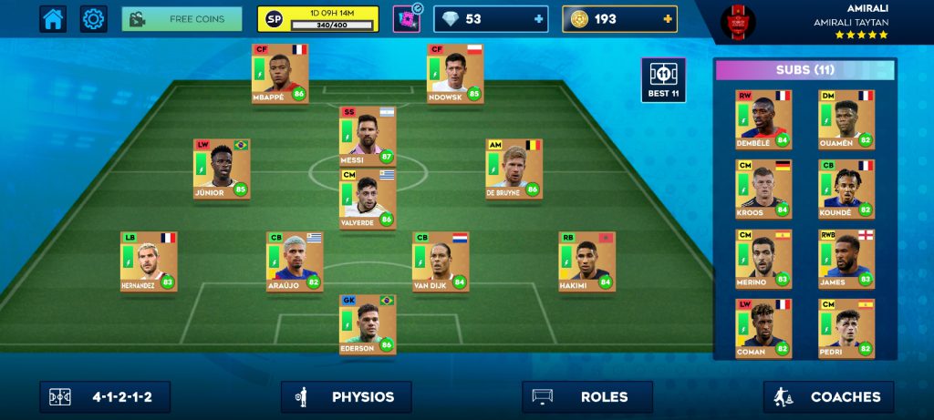 اکانت  دریم لیگ