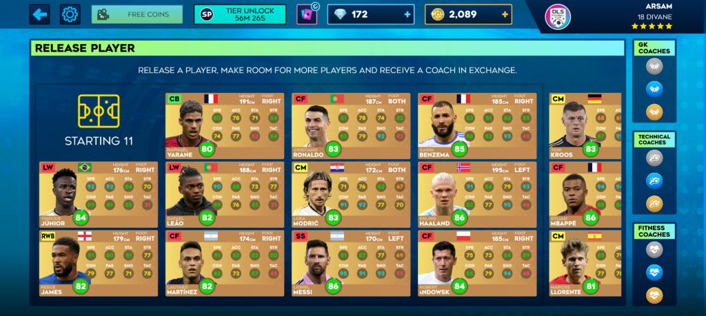 اکانت دریم لیک DLS