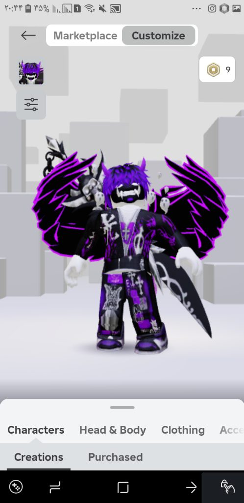 اکانت روبلاکس