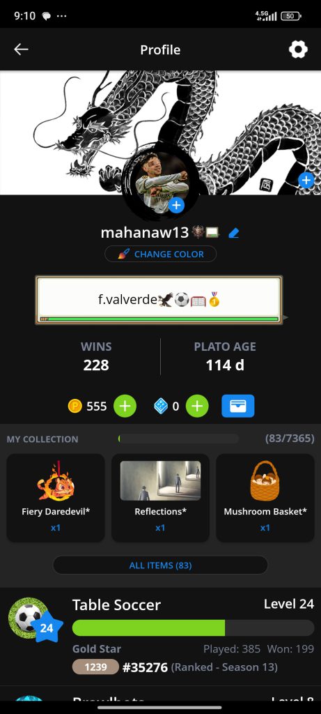 اکانت پلاتو