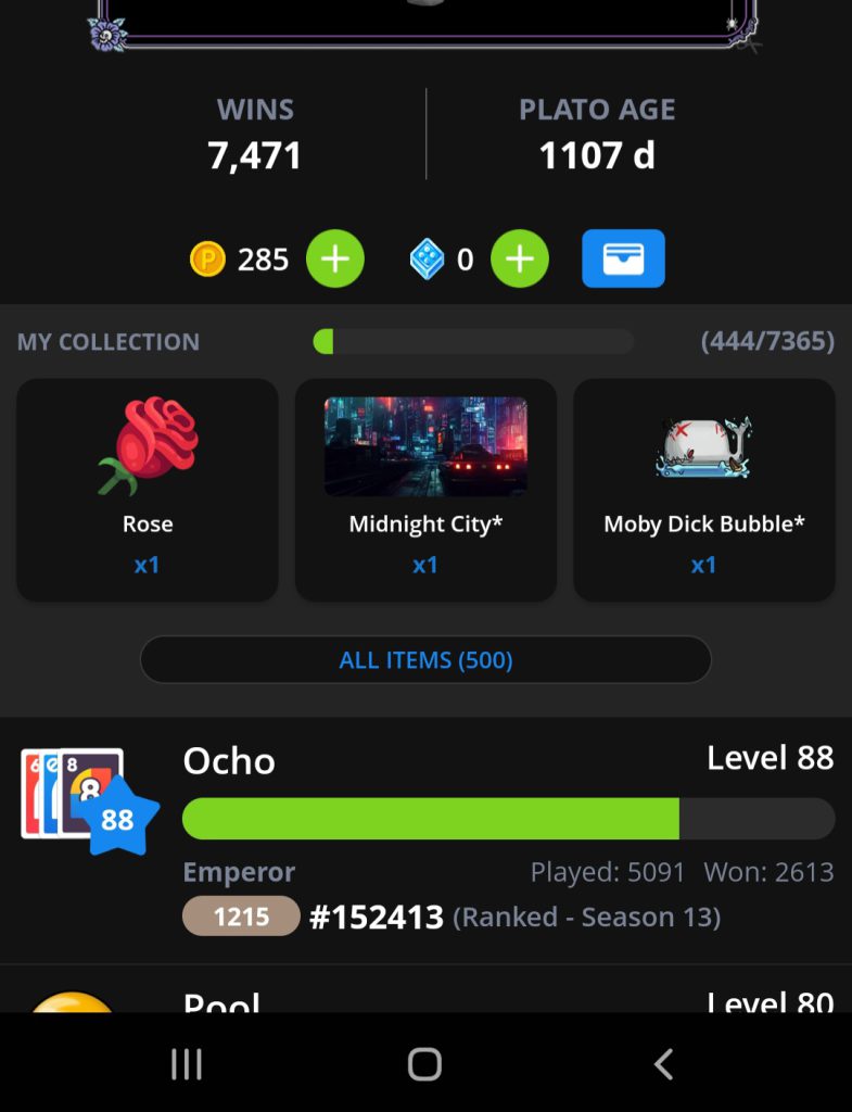 اکانت پلاتو