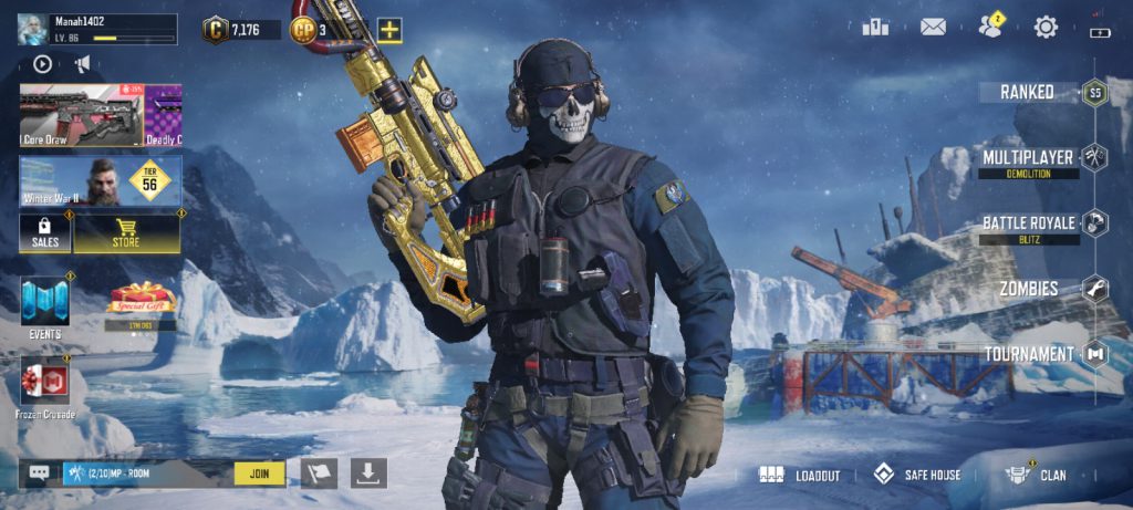 کالاف اکانت پتل پس دار