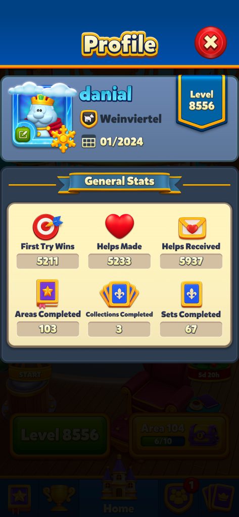 اکانت رویال مچ لول 8556