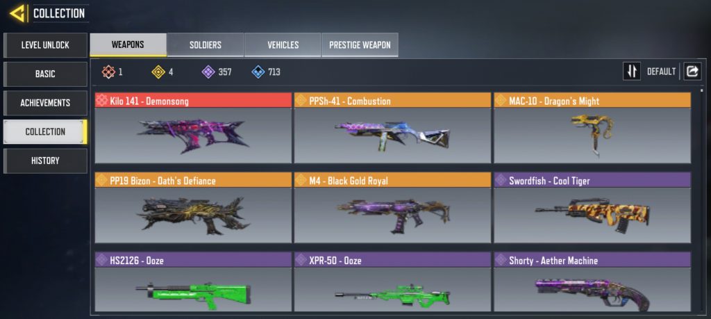 اکانت کالاف گاد