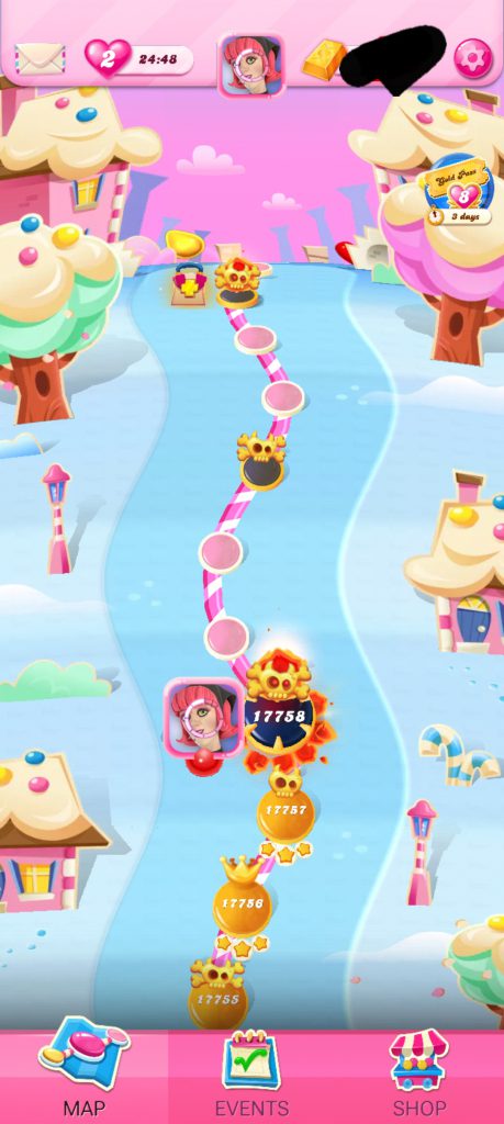 اکانت کندی کراش