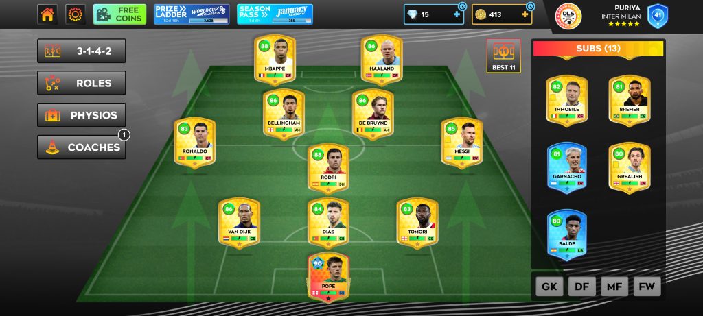 اکانت دریم لیگ 2025