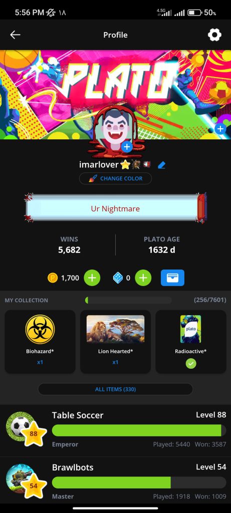 اکانت پلاتو plato