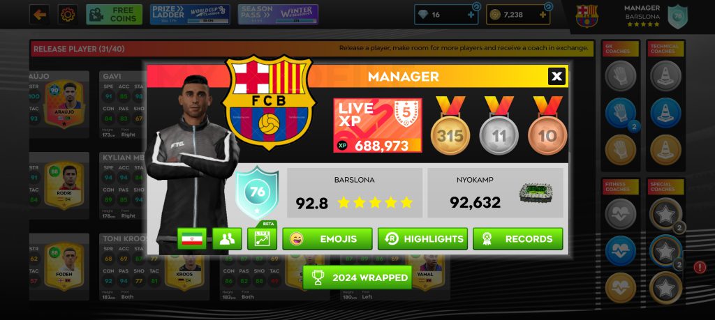 اکانت دریم لیگ