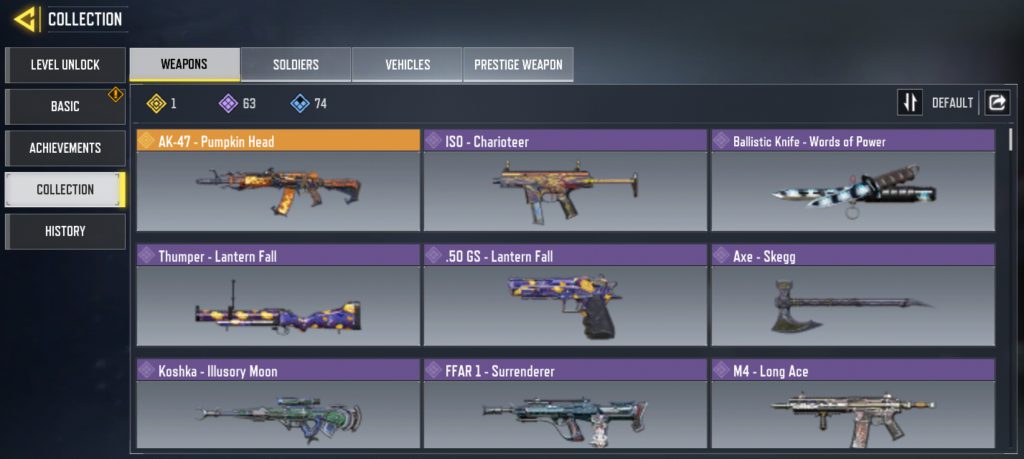 اکانت درجه یک