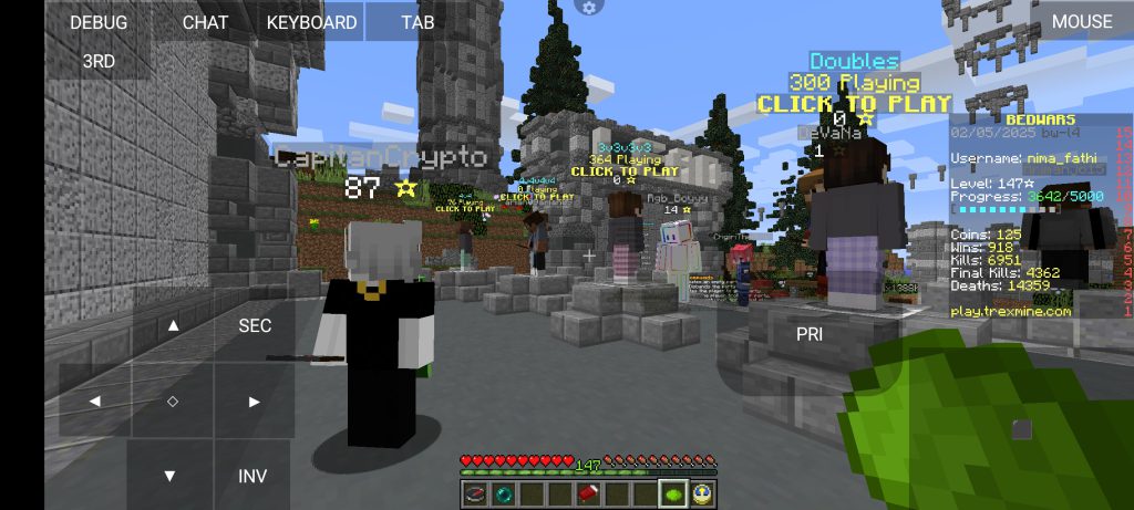 اکانت بدوارز لول ۱۴۷