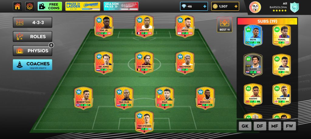 اکانت دریم لیگ