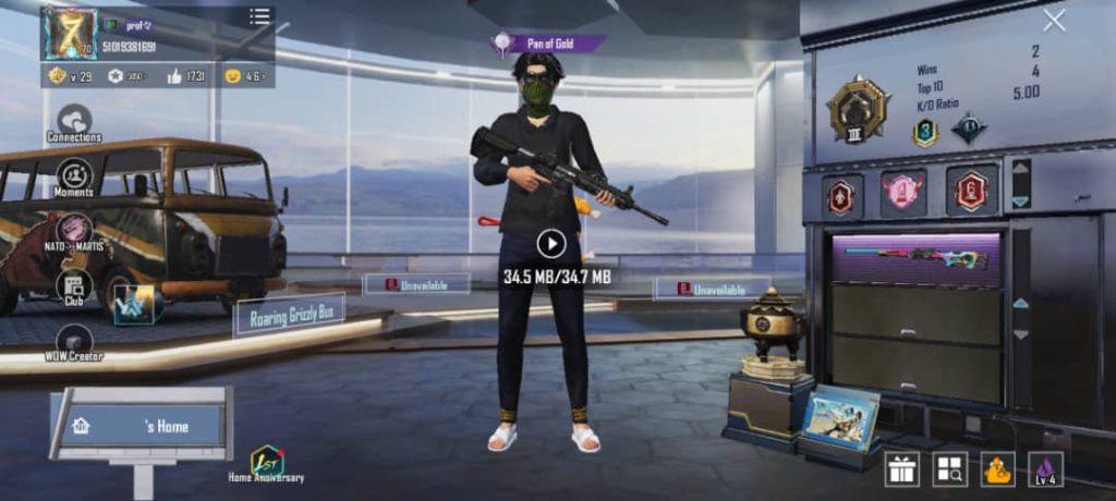 اکانت پابجی خفن