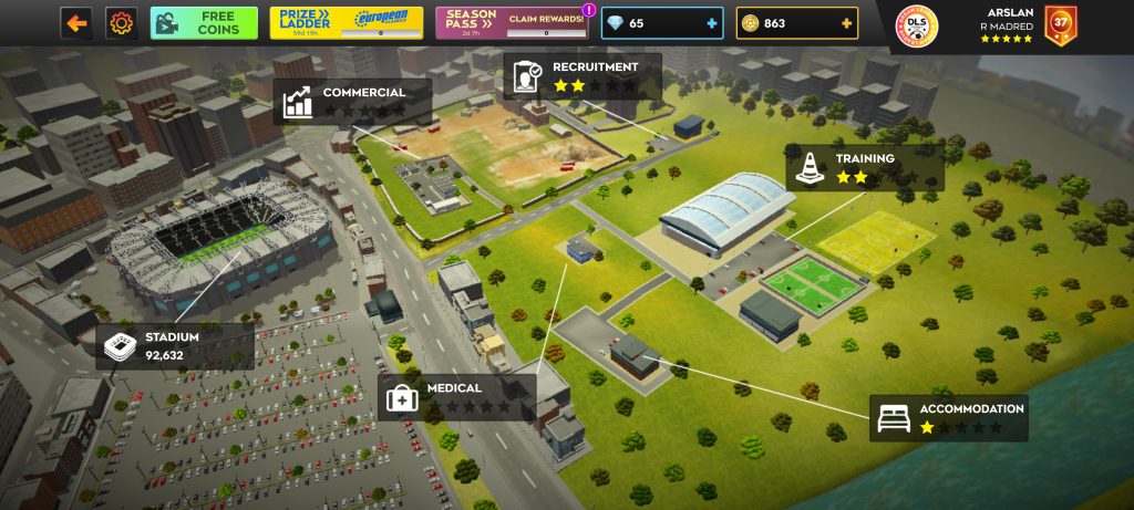 اکانت بازی DLS