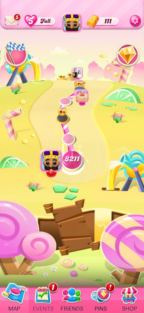 اکانت بازی کندی کراش سگا