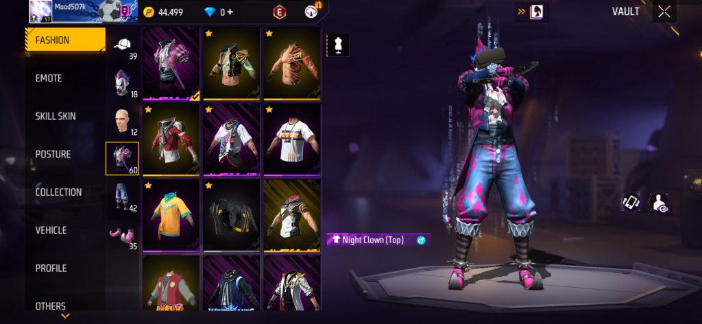 اکانت فری فایر