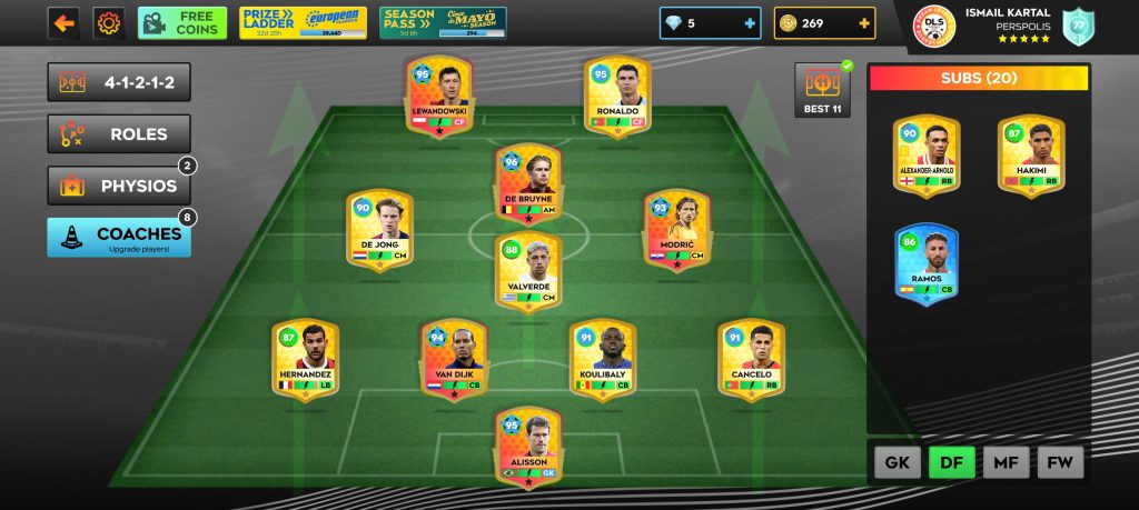 اکانت دریم لیگ