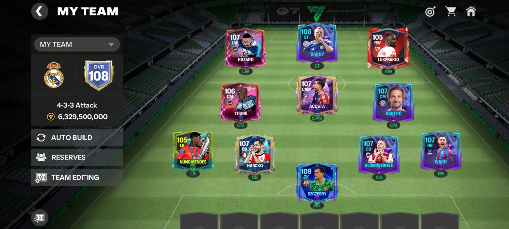 اکانت بازی اف سی اورال ۱۰۸