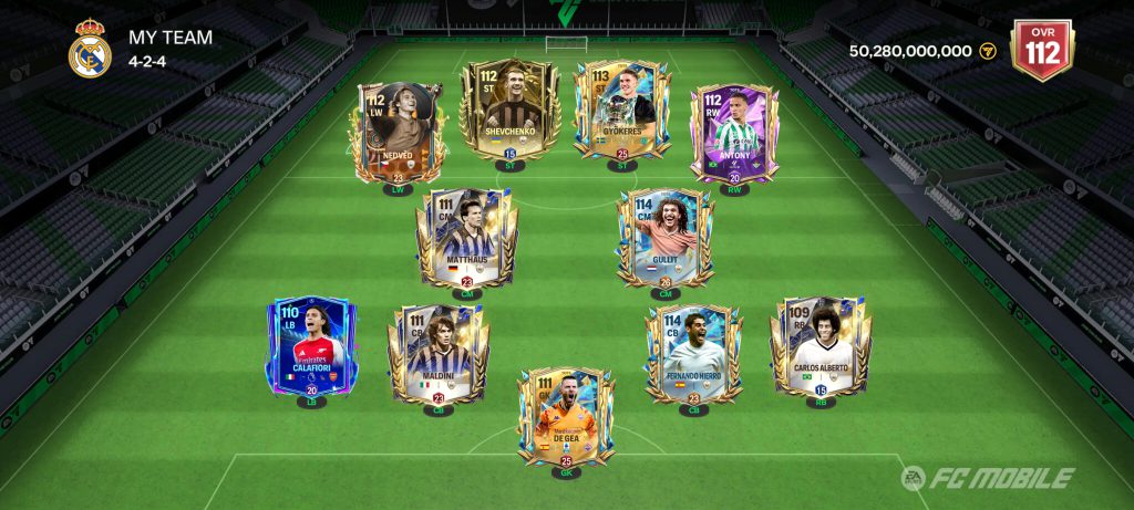 اکانت fc mobile سفید و مناسب بازی