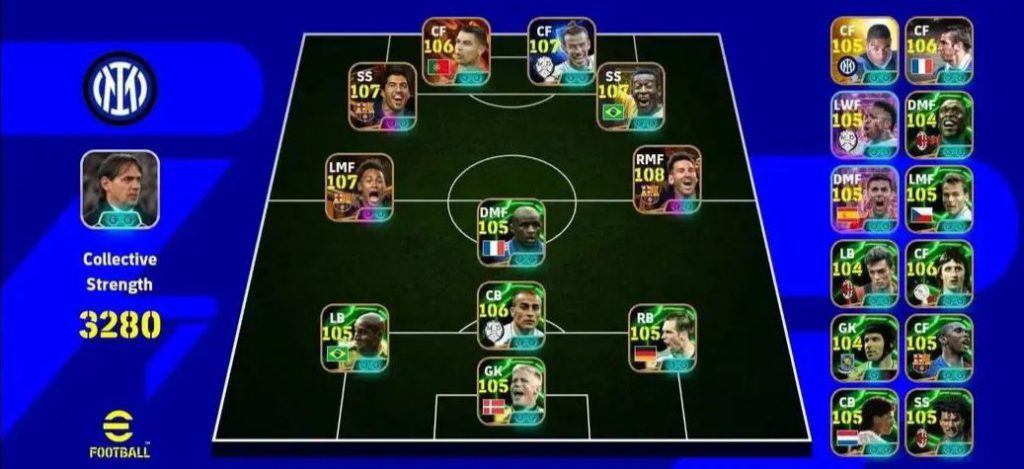 اکانت ناب ای فوتبال فوق‌العاده حرفه ای با بهترین بازیکنان ⚽