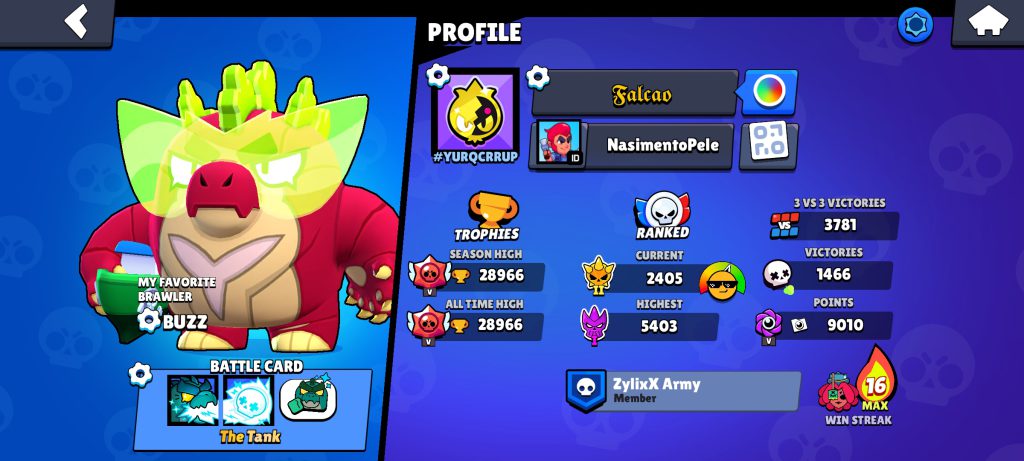 براول استارز ۷۵ کاراکتر ۲٠ مکس