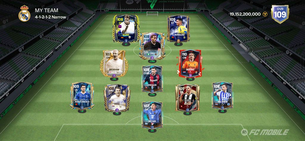 اکانت اف سی موبایل اورال 109 لول 51