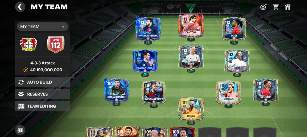 اکانت فیفا موبایل اورال 112