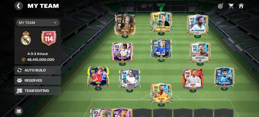 اکانت افسی موبایل اورال ۱۱۴ خرشانس و فول