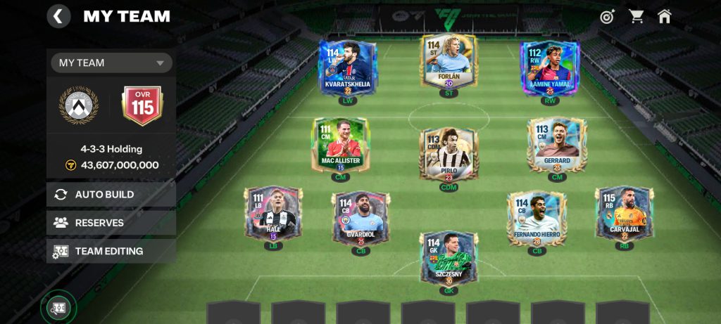 اکانت FC MOBILE.  OVE115