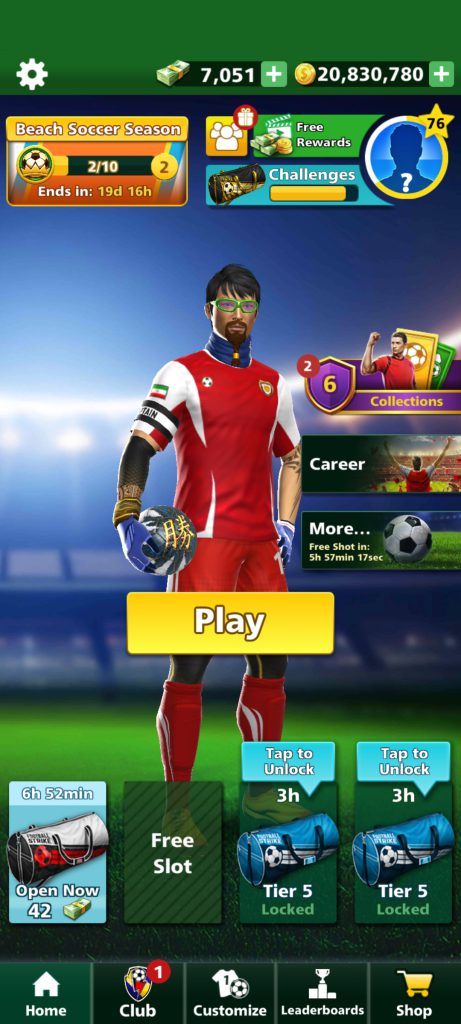 اکانت بازی فوتبال استریک football strike