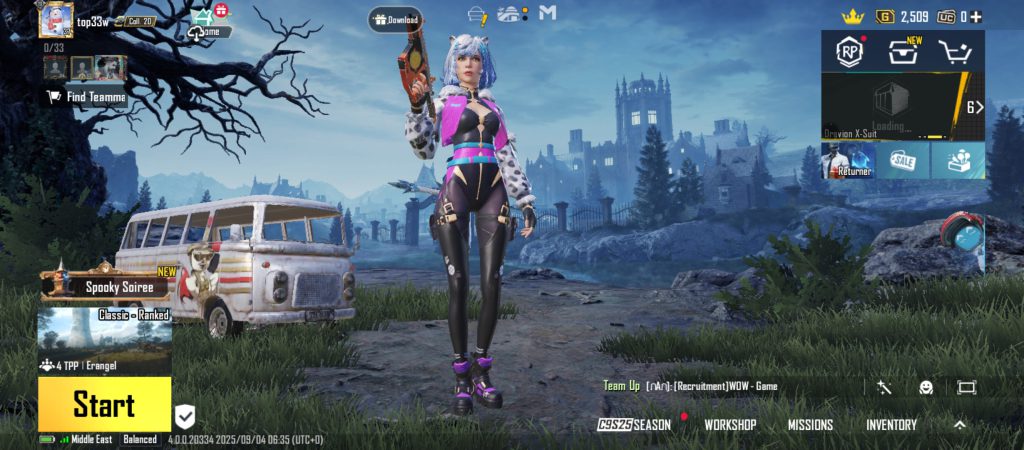 فروش اکانت پابجی موبایل