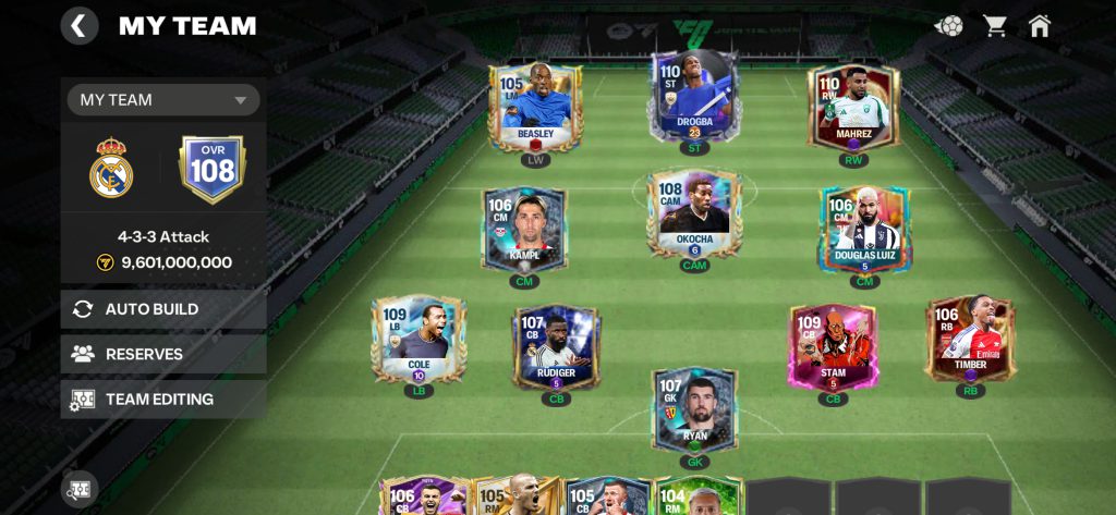 اکانت فیفا موبایل اورال ۱۰۸