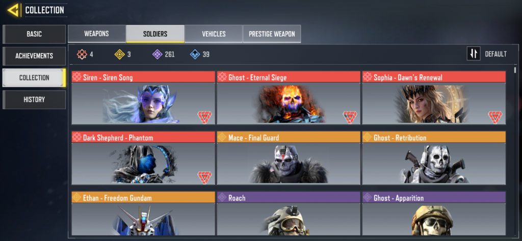 اکانت کالاف تک سیو اکتیویژن راحت چنج میشه