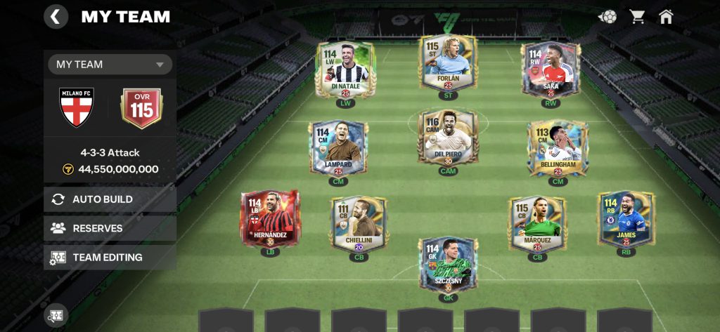 اف سی موبایل اور 115