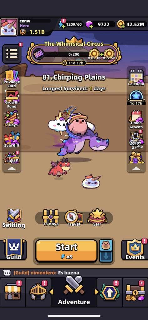 اکانت بازی capybara go