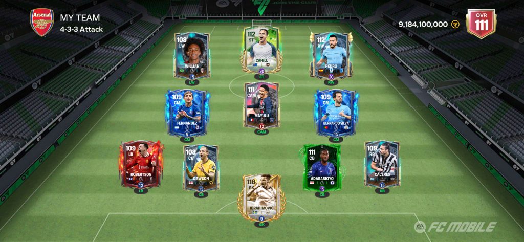 اکانت FC MOBILE