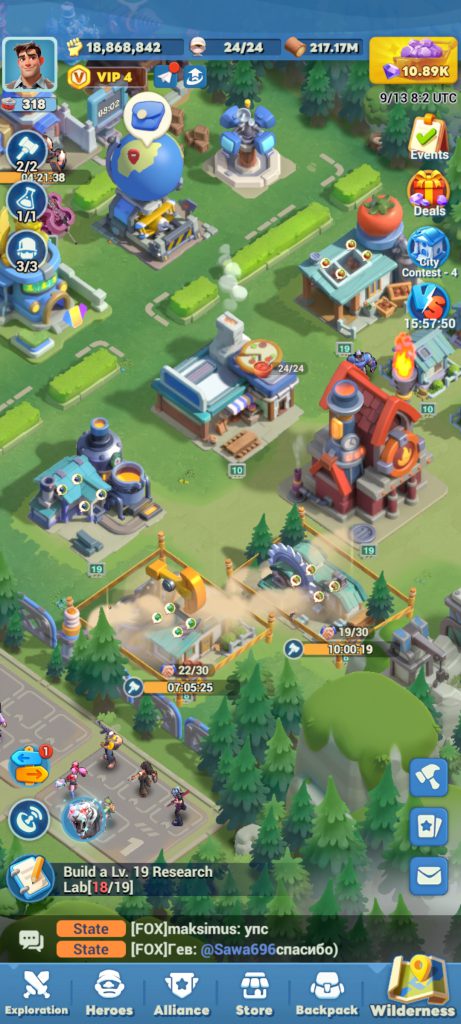 بازی tiles survive