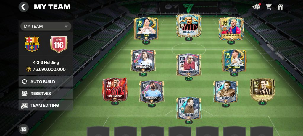 یکی از بهترین اکانت های فیفا