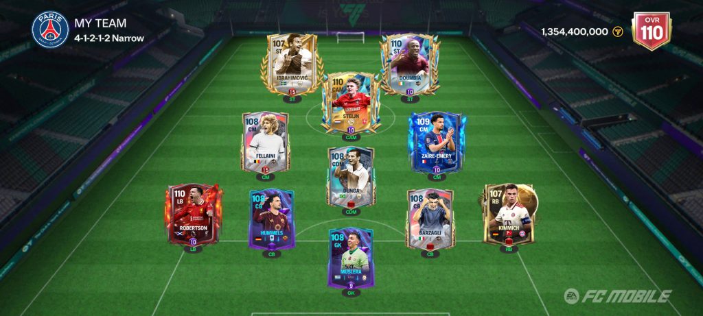 اکانت فیفا اورال ۱۱۰