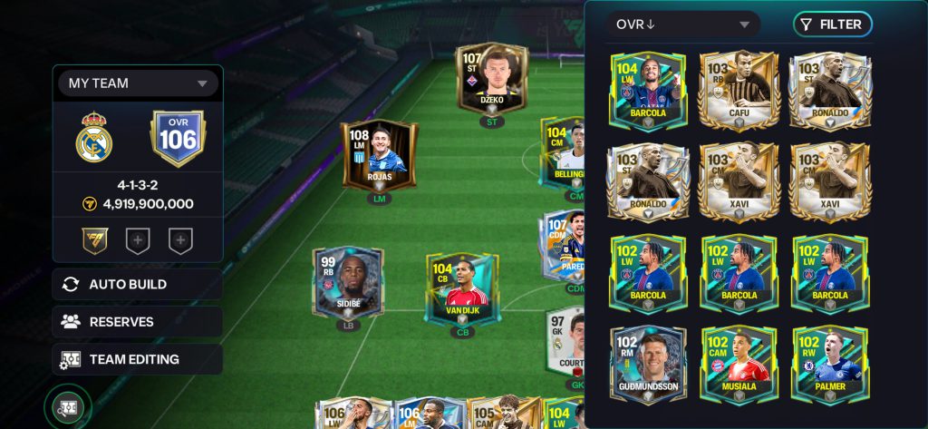 اکانت فیفا اورال 106