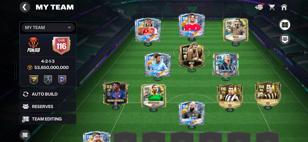 اکانت عالی ۱۱۶