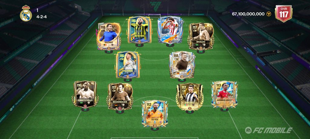 اکانت fc اور ۱۱۷