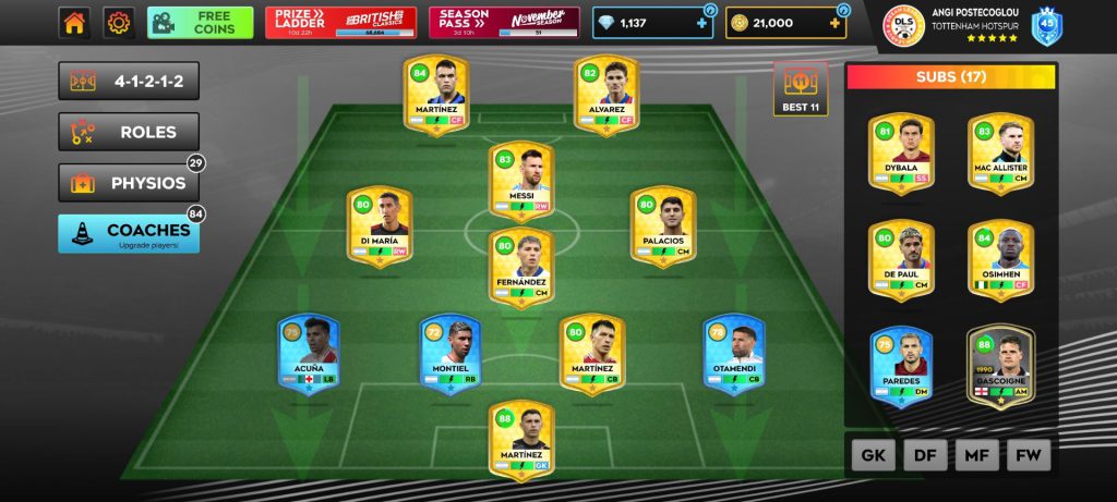 اکانت دریم لیگ فروشی