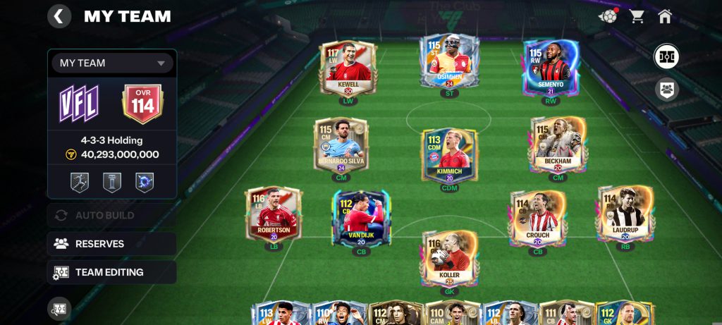 اکانت فیفا موبایل لول 50