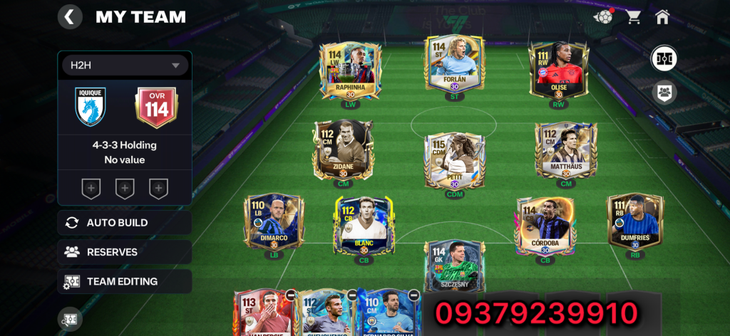 Fc mobile ovr 114 – 115