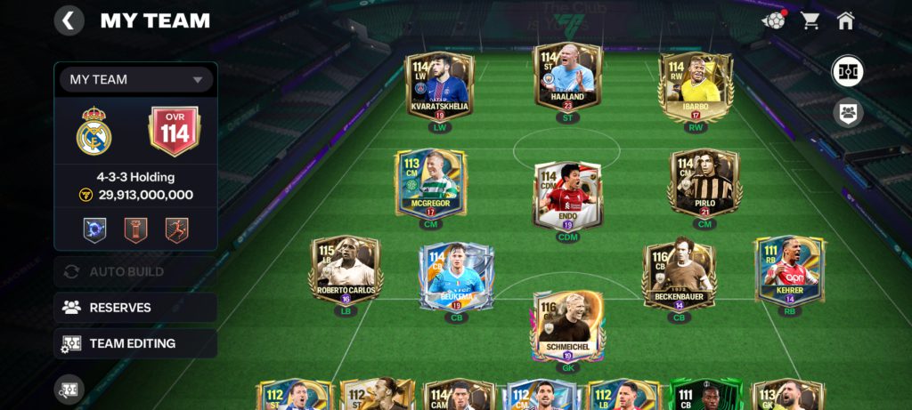 اکانت اورال ۱۱۴ فیفا موبایل