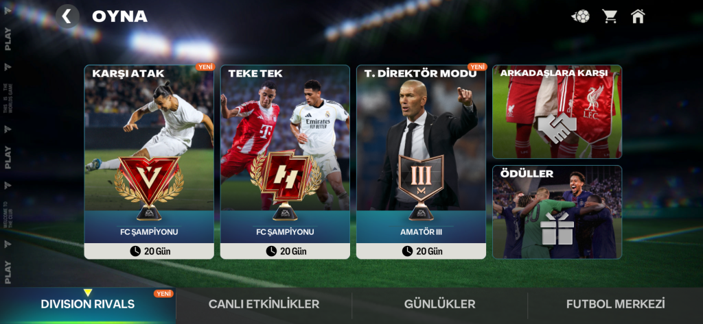 اکانت Fc mobile