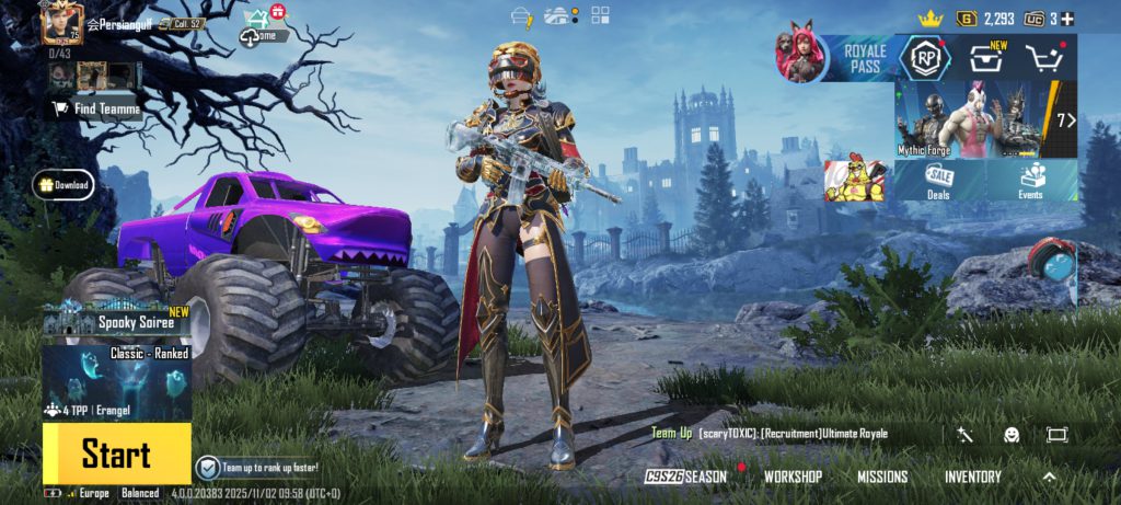 اکانت پابجی موبایل