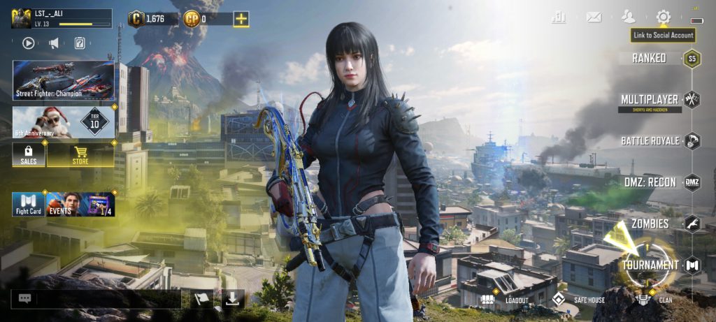 اکانت کالاف دیوتی موبایل سفید